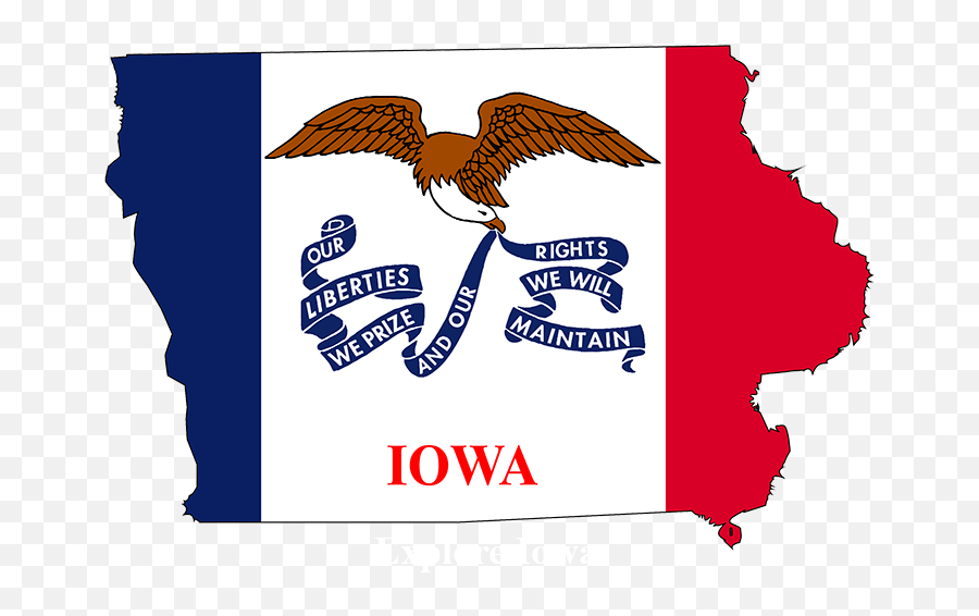 Iowa - Providing Donations To Charities Throughout America Iowa Flag Round Emoji,Iowa Hawkeyes Logo