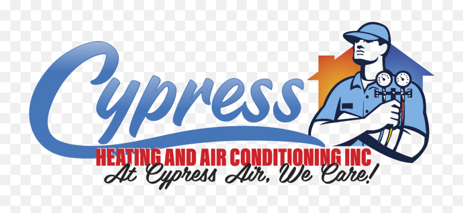 Cypress Heating Air Conditioning - Refrigeration And Air Conditioning Emoji,Hvac Logo
