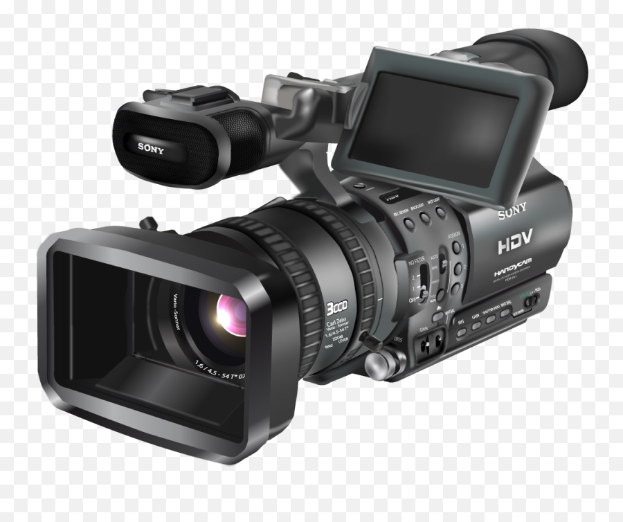 Download Digital Video Camera Clipart - Sony Hd Video Camera Png Emoji,Video Camera Clipart