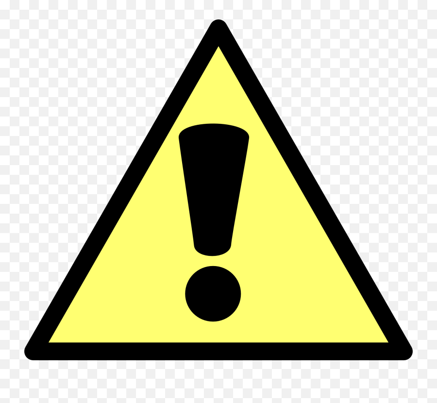 Electricity Clipart Be Careful With - Risk Symbol Emoji,Electricity Clipart