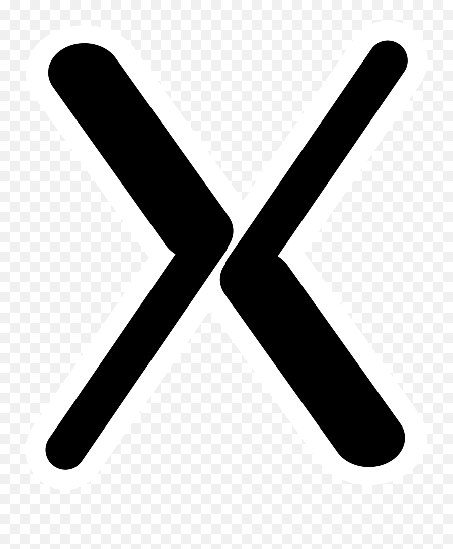 X Letter Png Transparent Images - Letter X Logo Png Emoji,X Png