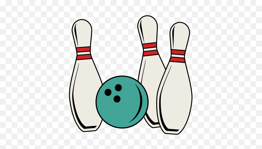 Clip Art Bowling Pins - Bowling Pin And Ball Clipart Png Emoji,Bowling Pin Clipart