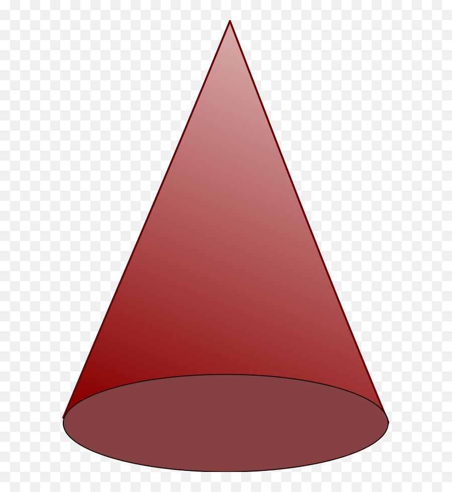 Brown Cone Clip Art At Clker - Cone Shape Clipart Emoji,Cone Clipart