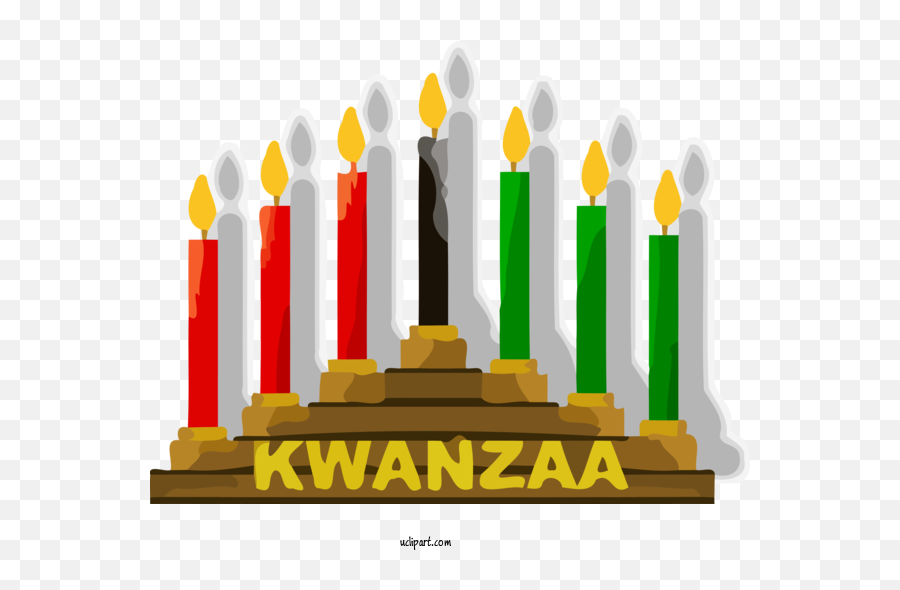 Holidays Birthday Candle Event Birthday - Transparent Kwanzaa Emoji,Kwanzaa Clipart
