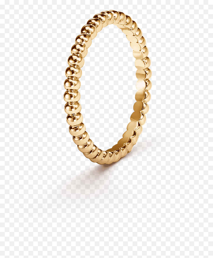 Pearls Of Gold Ring Small Model - Van Cleef And Arpels Ring Emoji,Gold Ring Png