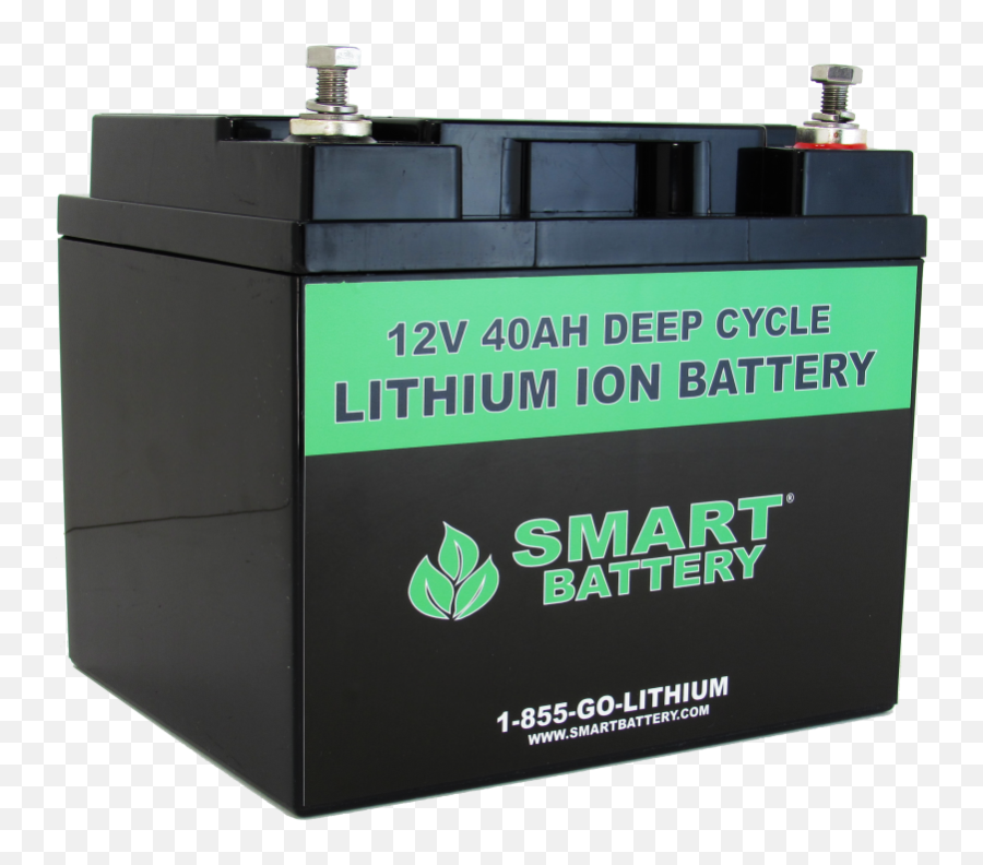 12v 40 Ah Lithium Ion Battery Deep Cycle Lithium Ion - 12v Lithium Ion Battery Price In India Emoji,Battery Png