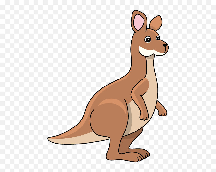 Free Clip Art - Kangaroo Clipart Png Emoji,Kangaroo Clipart