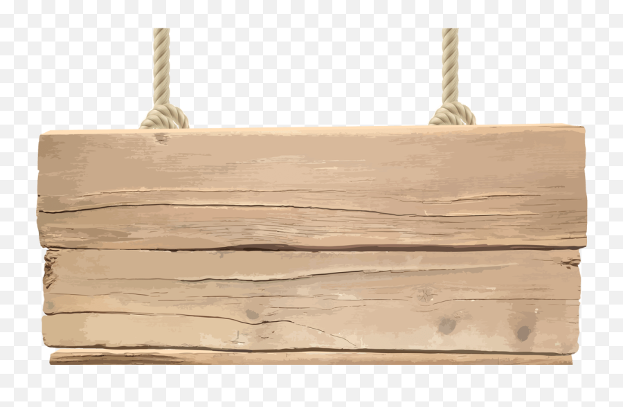 Wood Sign Clip Art - Wooden Plank Sign Transparent Emoji,Transparent Wood