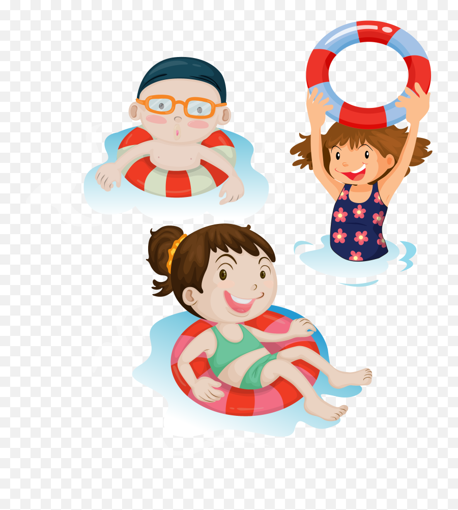 Clipart Kid Swimming Pool Clipart Kid Swimming Pool - Transparent Kids Swimming Clipart Emoji,Pool Clipart