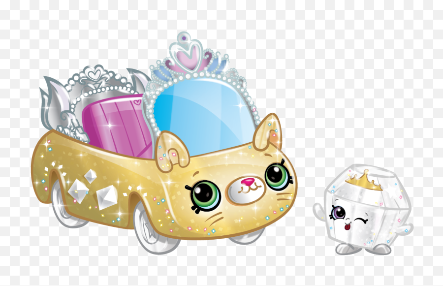 Shopkins Season 1 U2013 Cutie Cars U2013 Royal Roadster Convertible Emoji,Shopkin Clipart