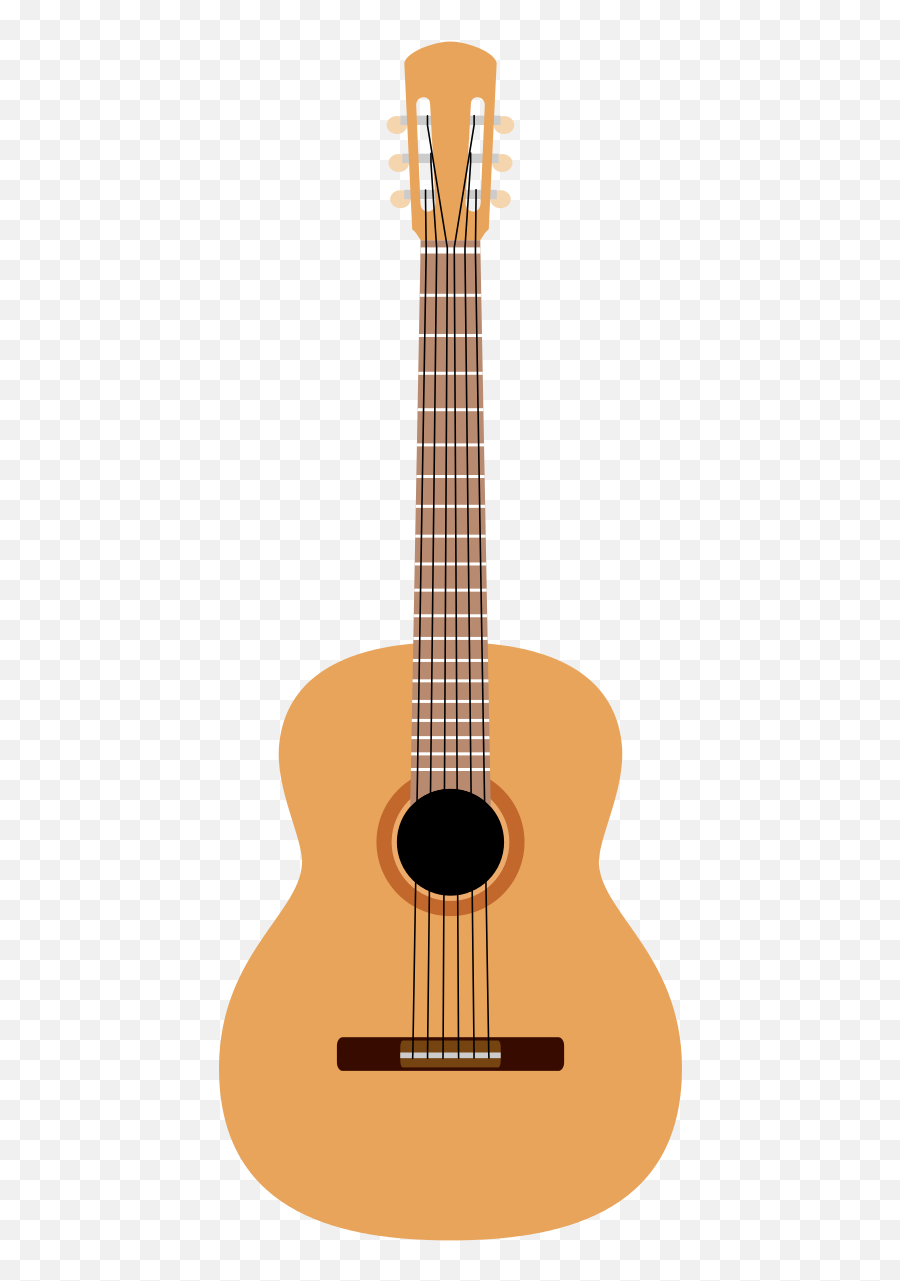 Image Of A Guitar - Acoustic Transparent Background Guitar Clipart Emoji,Guitar Clipart
