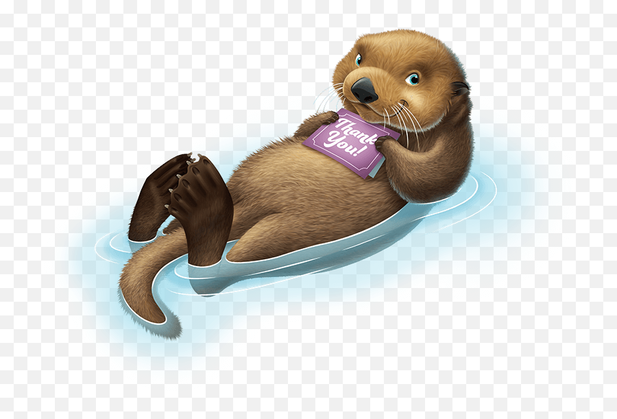 Otter Clipart Nutria Otter Nutria - Transparent Otter Clipart Emoji,Otter Clipart