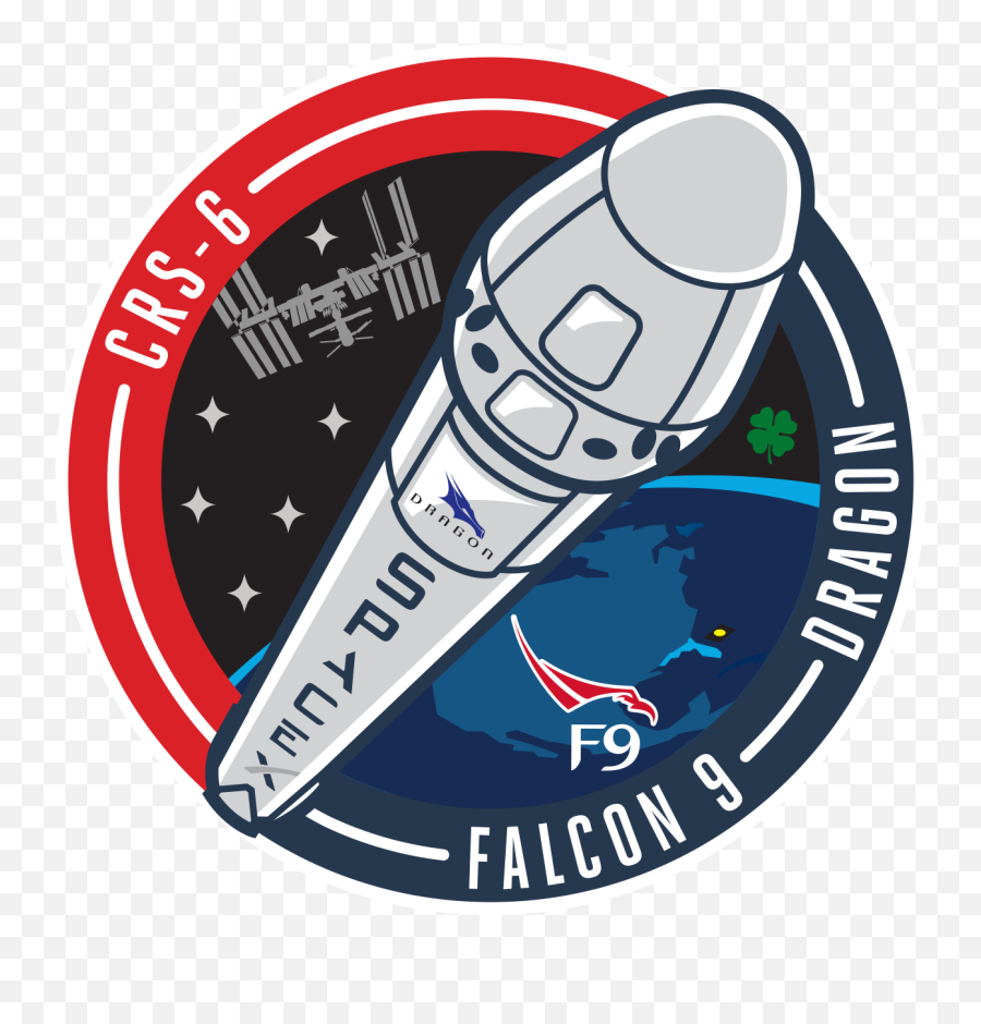 Spacex Crs - Space X Falcon 9 Mission Patches Emoji,Spacex Logo