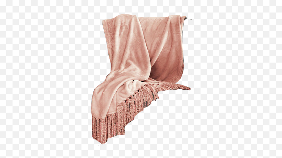 Home Fashion Designs Danya Collection Ultra Velvet Plush Fringe Luxury Throw Blanket In Solid Colors Salmon - Transparent Throw Blanket Png Emoji,Blanket Clipart