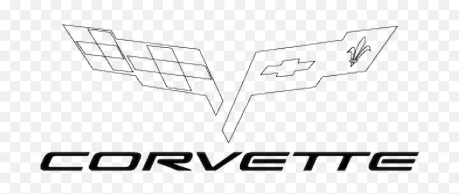 Corvette Logo Sticker - Horizontal Emoji,Corvette Logo