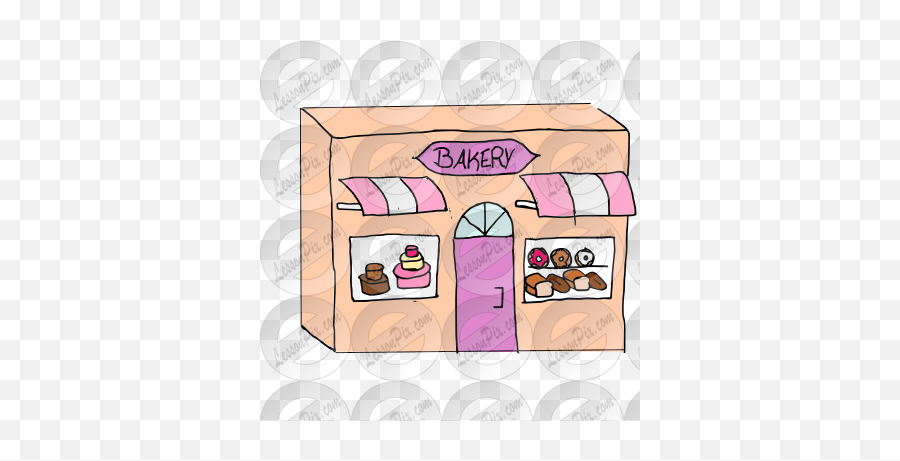 Bakery Picture For Classroom Therapy - Girly Emoji,Bakery Clipart