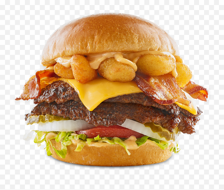Cheese Curd Bacon Burger - Delivery Or Pick Up Buffalo Buffalo Wild Wings Burgers Emoji,Bacon Png