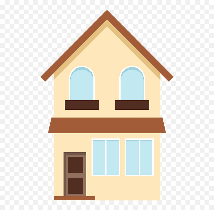 House Home Clipart - Vertical Emoji,House Transparent
