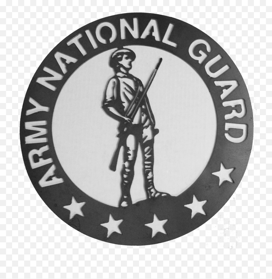 Army National Guard Metal Art Emoji,Army National Guard Logo