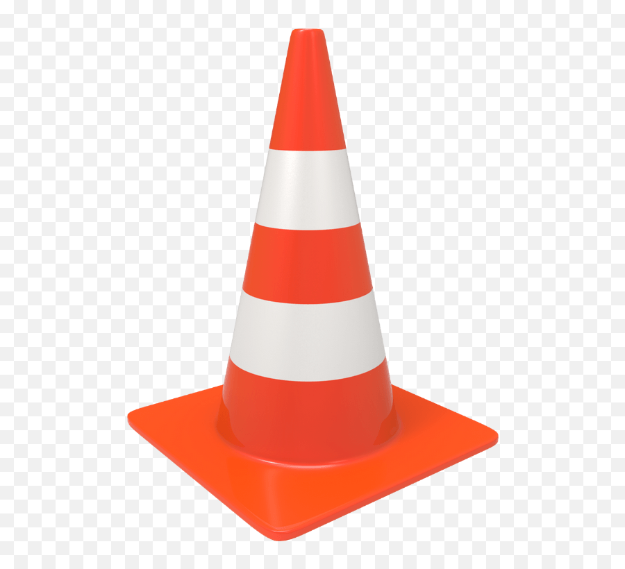 Cone Clipart Orange Cone Cone Orange - Traffic Cone Png Emoji,Cone Clipart