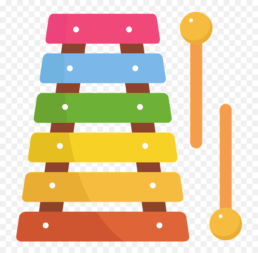 Xylophone Clipart - Vertical Emoji,Xylophone Clipart