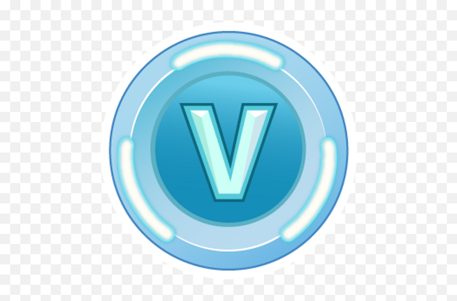 Fortnite V - Logo V Fortnite V Bucks Emoji,V Bucks Png