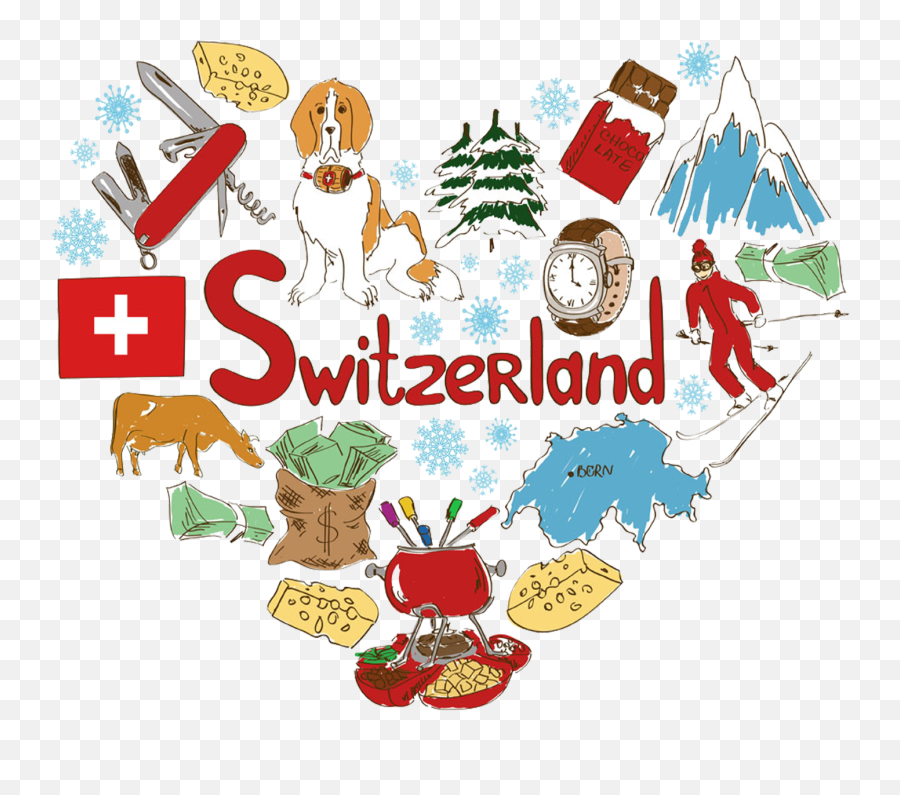 42 Interesting U0026 Fun Facts About Switzerland - Switzerland Fridge Magnet Emoji,Swis Army Logo