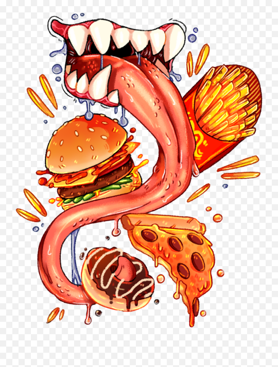 Fast Food Clipart - Full Size Clipart 1498826 Pinclipart Big Emoji,Food Clipart