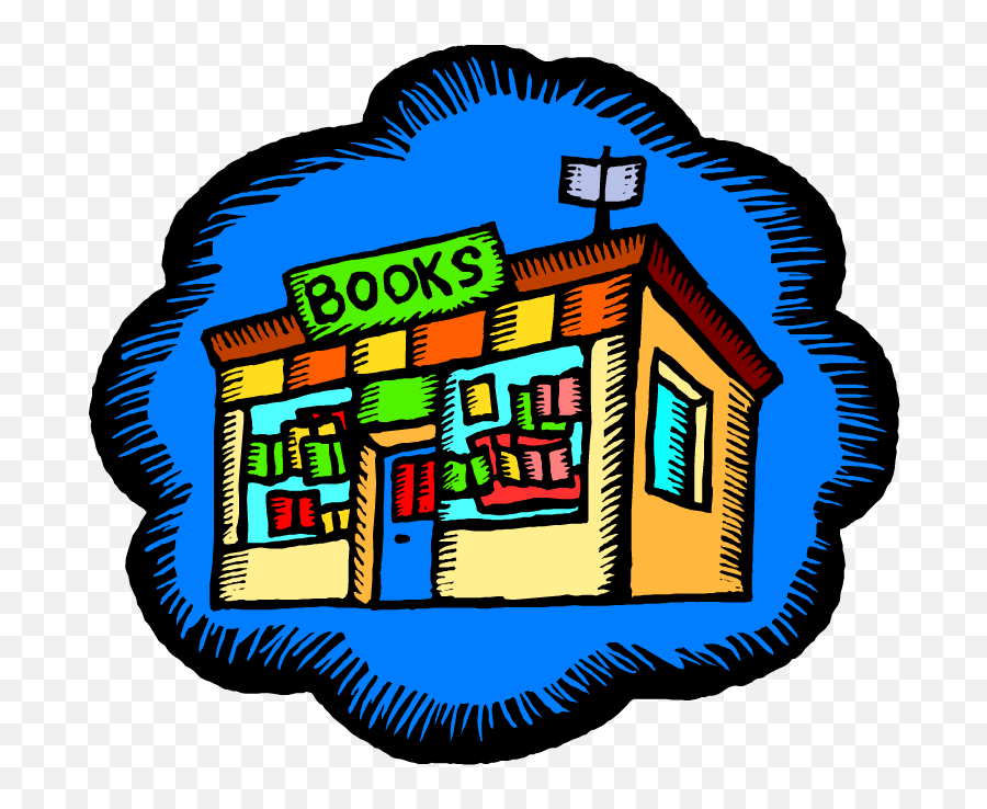 A New Kind Of Indie Bookstore Clipart Emoji,Bookstore Clipart Free