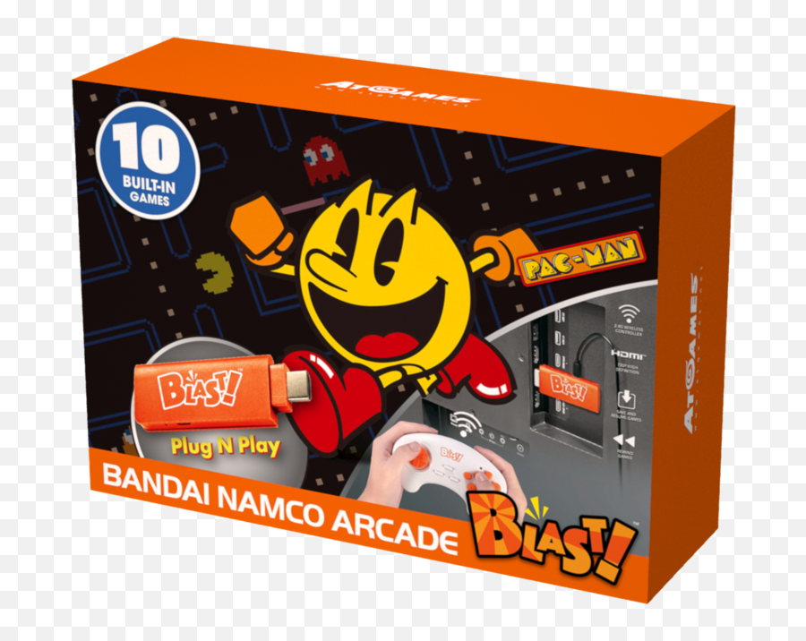 Bandai Namco Arcade - Atgames Wd3305 Emoji,Bandai Namco Games Logo
