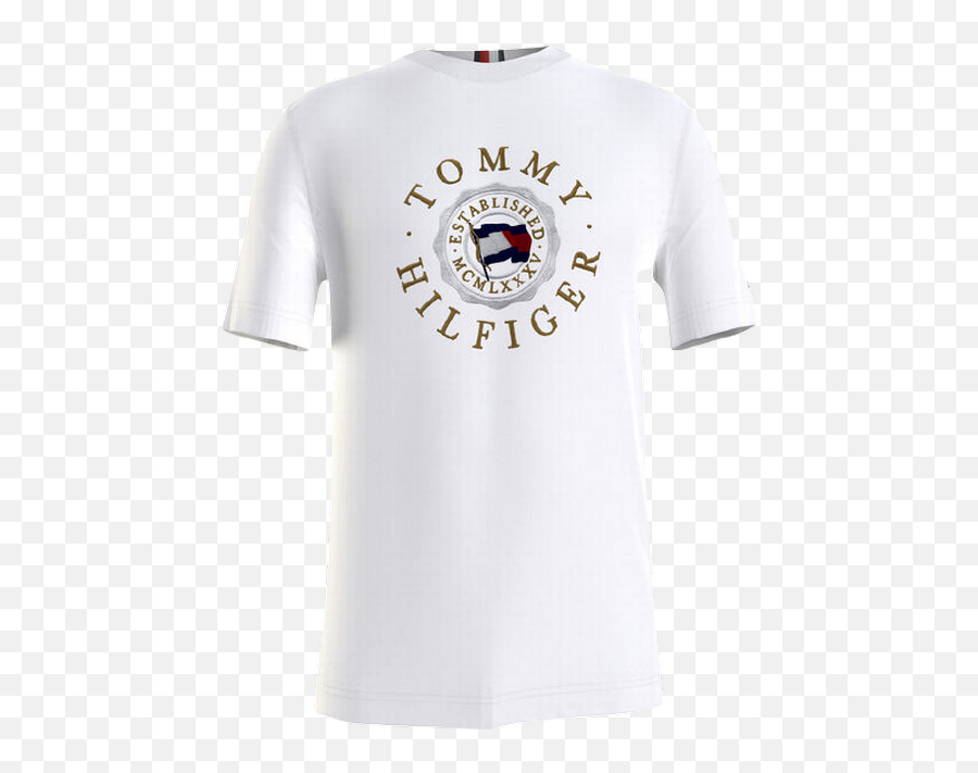 Tommy Hilfiger Icon Coin T - Shirt White U2022 See Price Emoji,Tommy Hilfiger T Shirt Logo