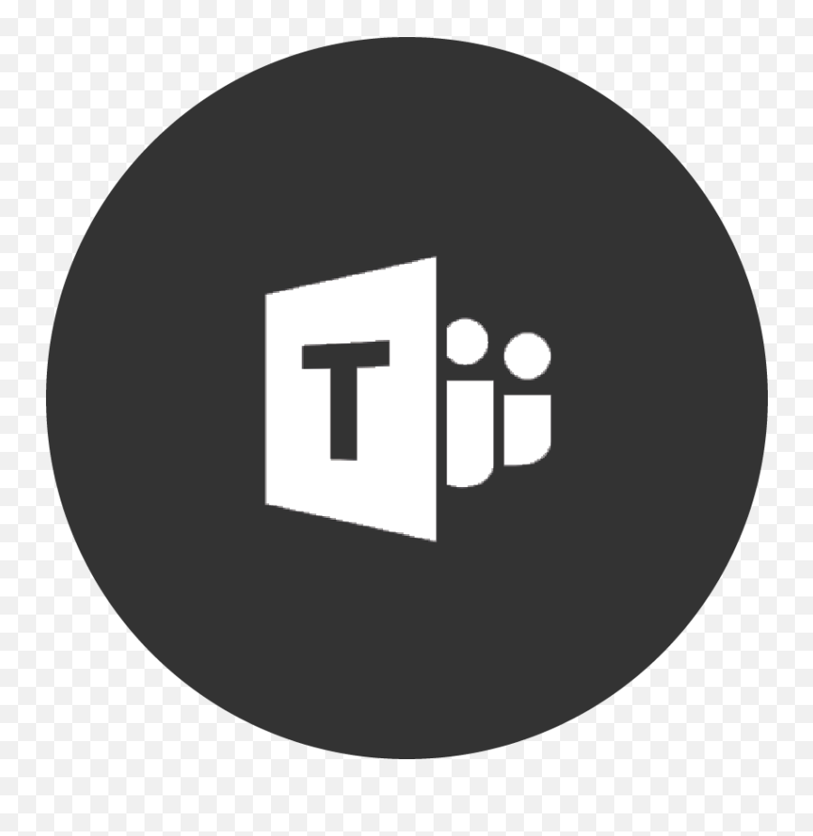 Microsoft Office - Microsoft Teams Logo Black Emoji,Microsoft Teams Logo