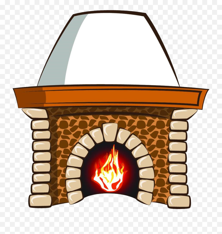 Fireplace Cartoon Royalty - Fireplace Cartoon Png Emoji,Fireplace Clipart