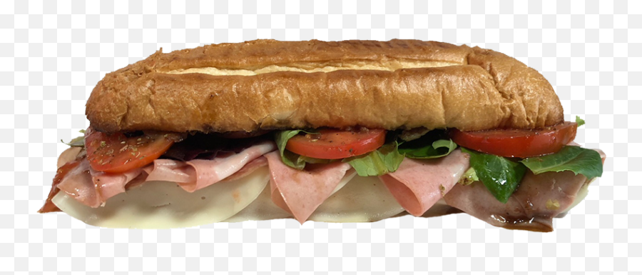 Download Hd Italian Panino - Ham And Cheese Sandwich Emoji,Panini Png
