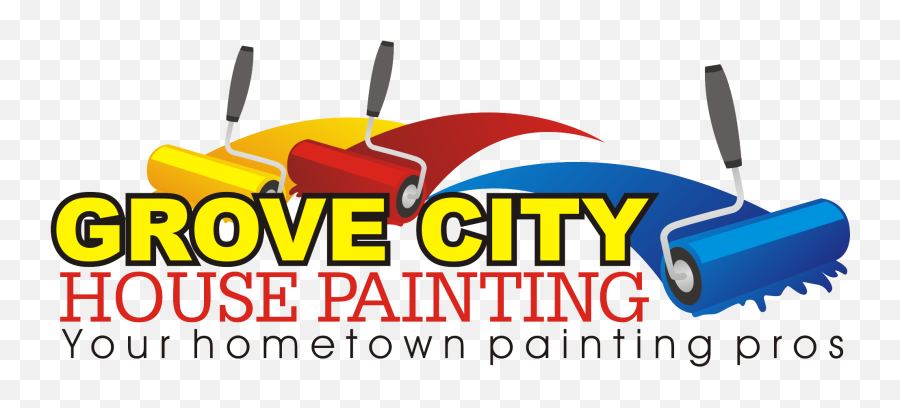Grove City House Painting - Roof Emoji,Painting Logo