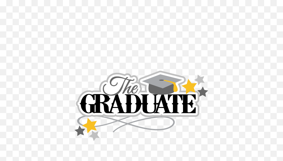 The Graduate Svg Scrapbook Title - Graduate Svg Free Emoji,Graduate Clipart