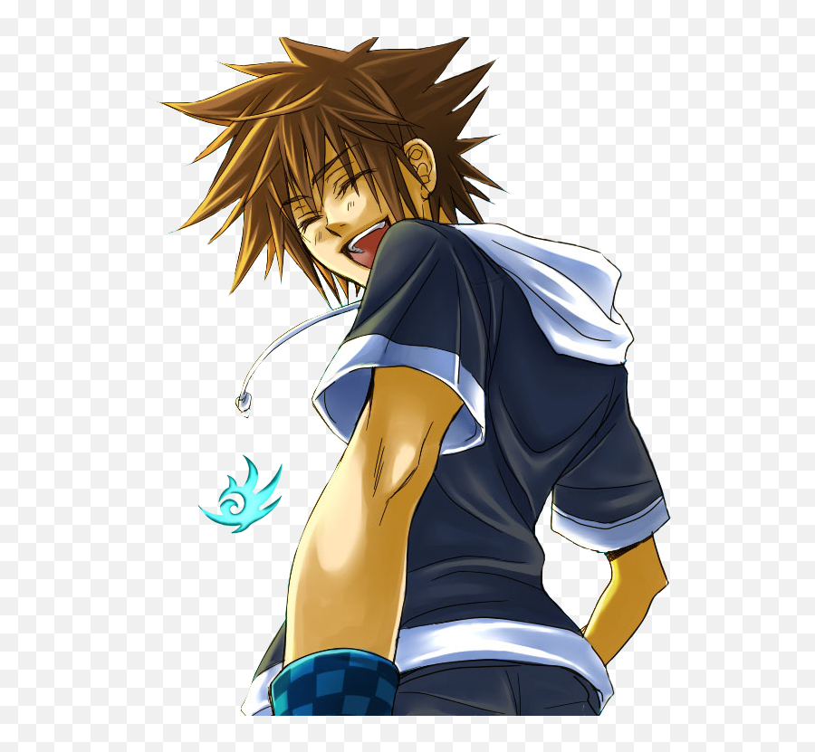 Kingdom Hearts Sora Png - Fictional Character Emoji,Sora Png