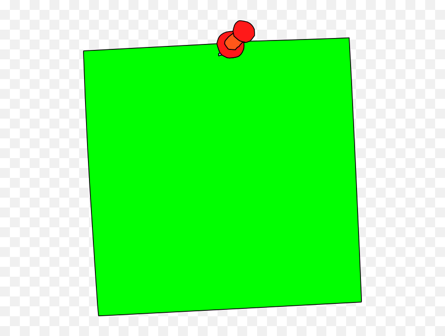 Postit Png - Post It Note Clipart Green Emoji,Sticky Note Clipart