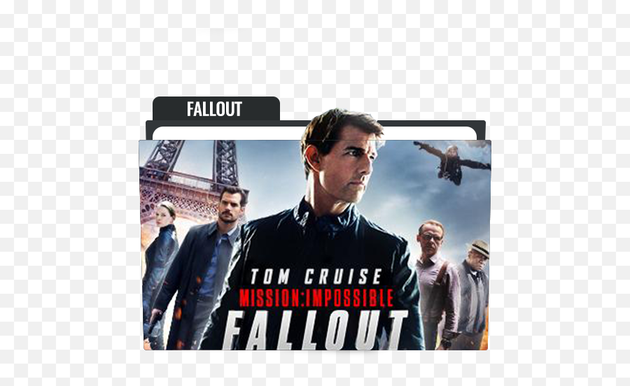 Mission Impossible 2018 Folder Icon Free Download - Designbust Mission Impossible Fallout Blu Ray Emoji,Mission Impossible Logo