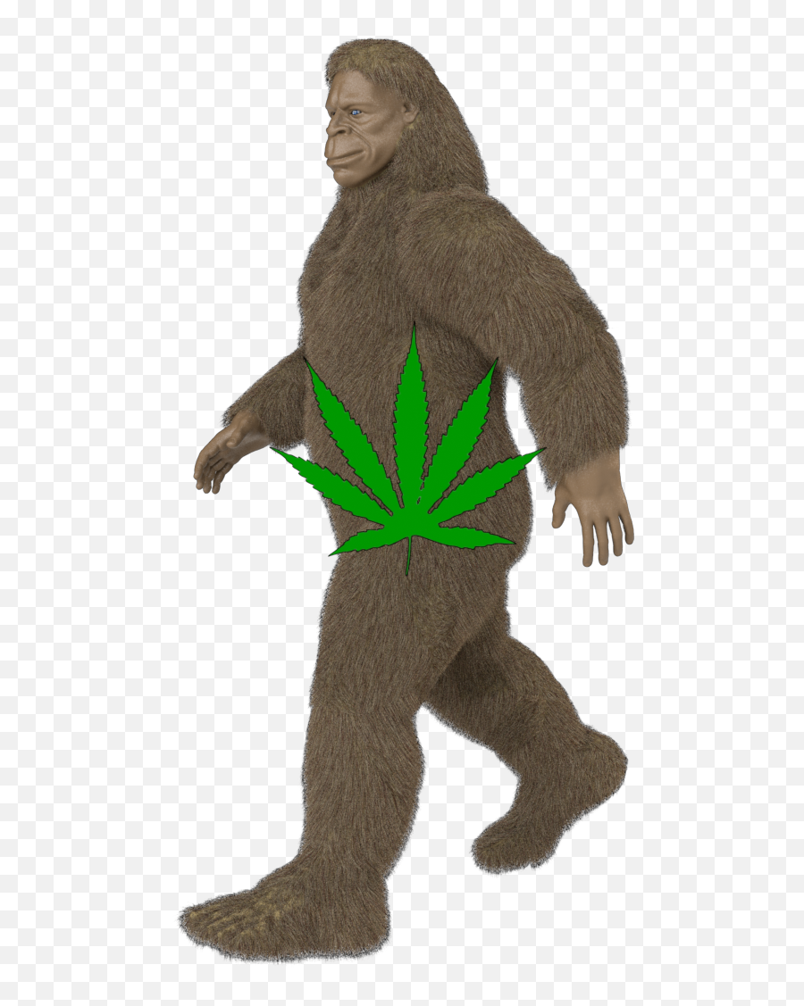 Bigfoot Png - Hemp Emoji,Sasquatch Clipart