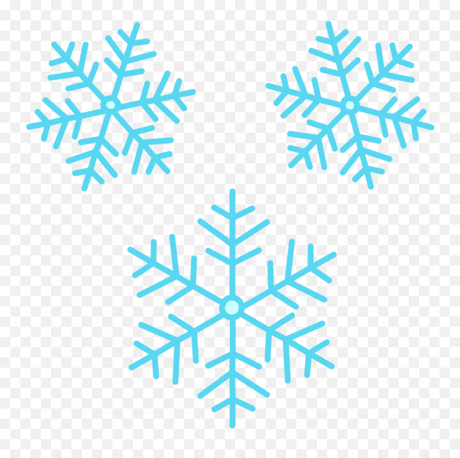 Snowflake Clipart Teal Snowflake Teal - Transparent Background Snowflake Cartoon Emoji,Snowflakes Clipart