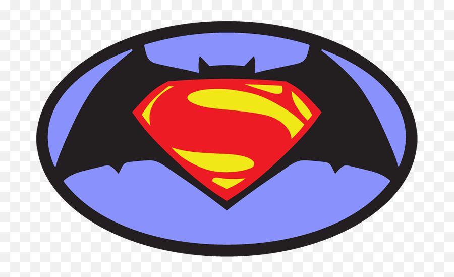 Batman Vs Superman - Superman Batman Symbol Emoji,Superman Logo Vector