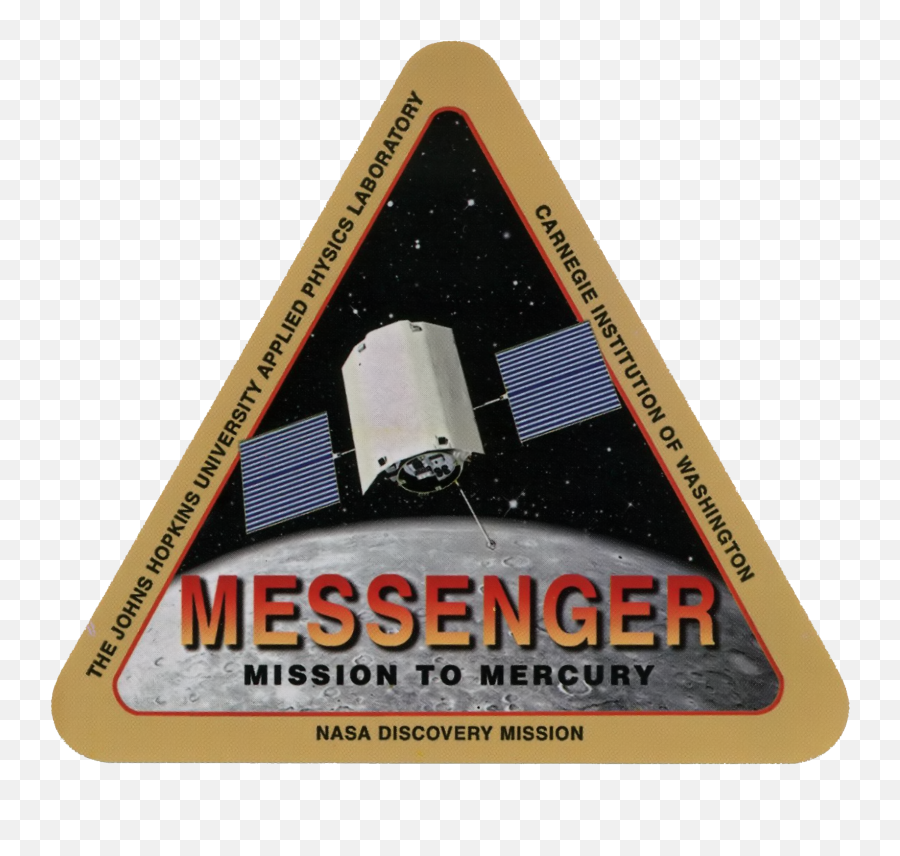 Filemessenger Mission Emblempng - Wikimedia Commons Messenger Space Probe Mission Logo Emoji,Messenger Logo