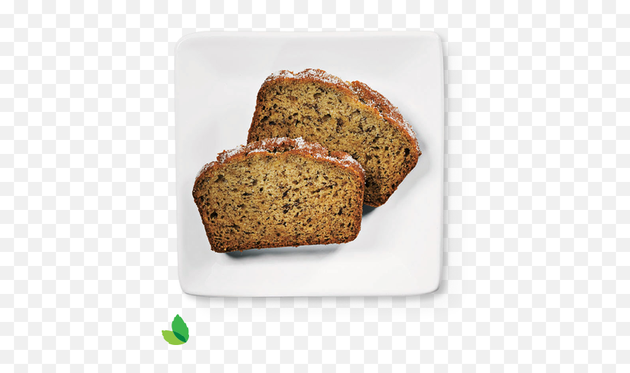 Reduced - Sugar Banana Bread Recipe Banana Cake Slice Png Hd Emoji,Loaf Of Bread Png