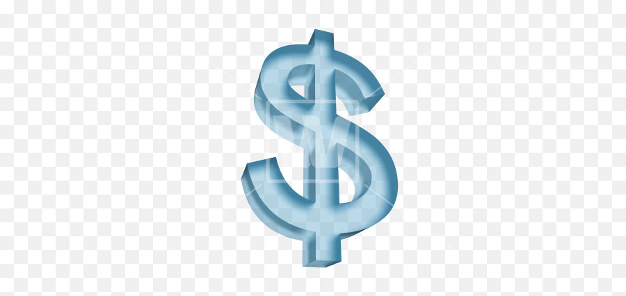 Download Dollar Symbol 3d - Dollar Signs Blue Background Emoji,Dollar Sign Transparent Background