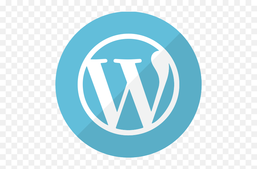 Blog Circle Logo - Wordpress Logo Png Transparent Emoji,Blog Icon Png