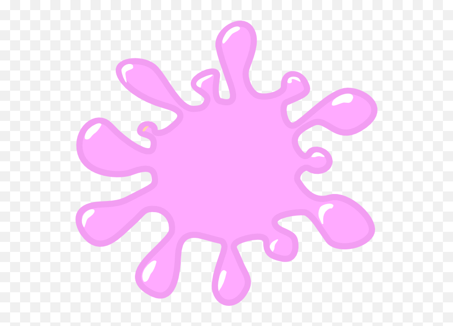 Light Pink Paint Splatter Clip Art Free Image - Pink Slime Clipart Emoji,Paint Clipart
