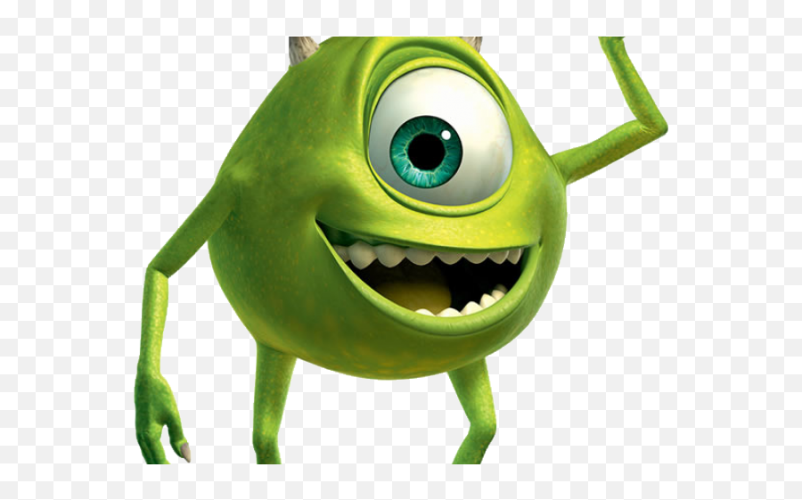 Download Hd Monsters University Clipart Mike Wazowski - Monster Inc Mike Png Emoji,Monsters Inc Logo