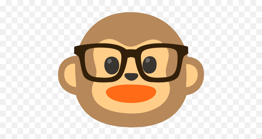 Nerdfacemonkey - Discord Emoji,Nerd Emoji Png