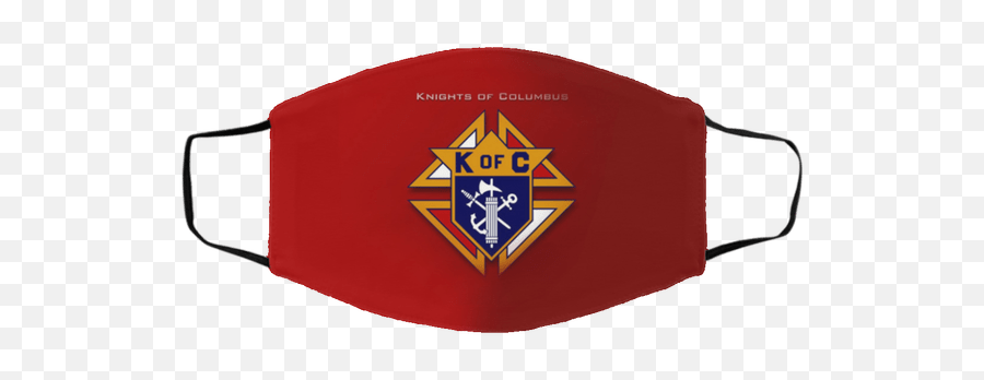 Knights Of Columbus Filter Face Mask - Get Used To Different Mask Chosen Emoji,Knights Of Columbus Logo
